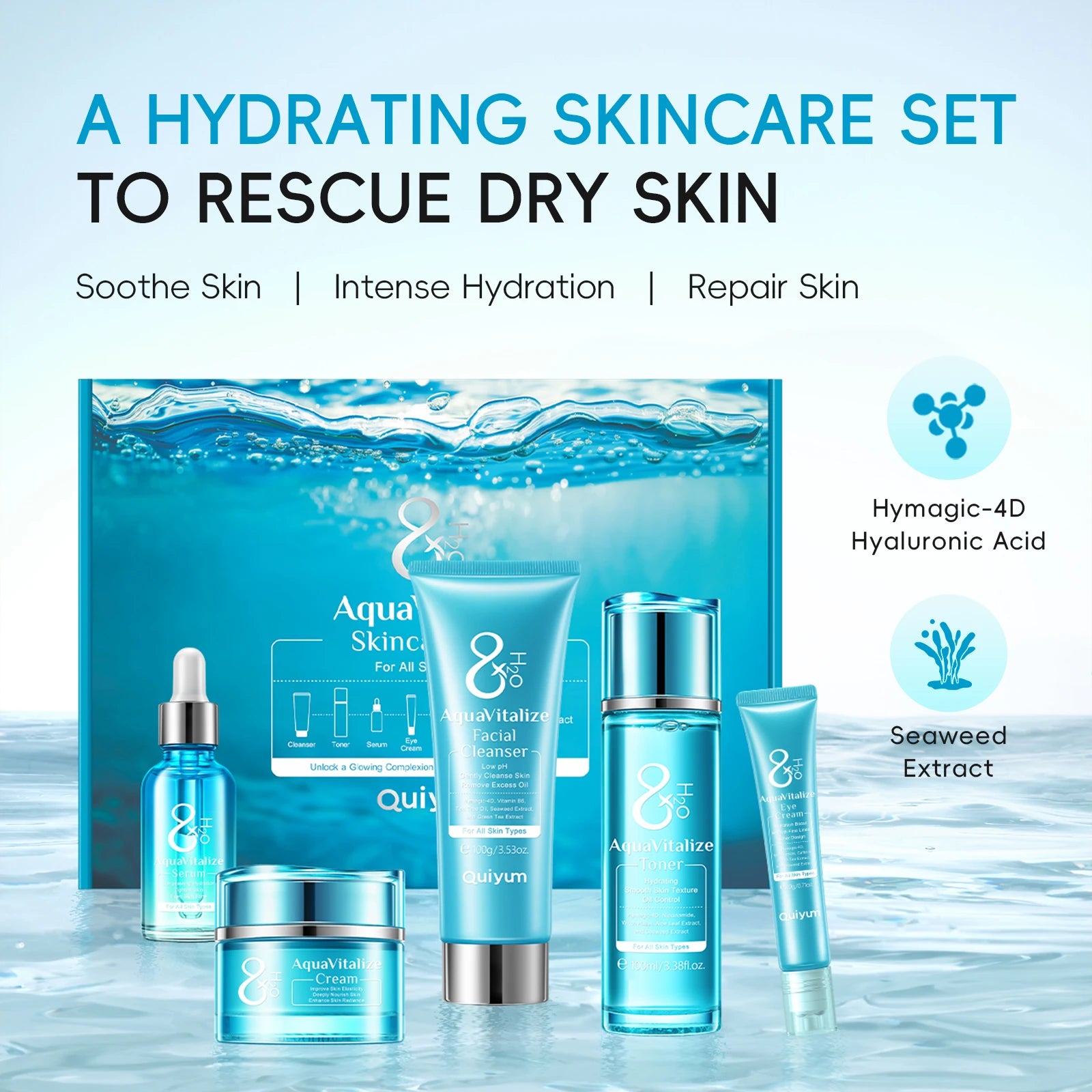 HydraBoost Men's Skincare Set